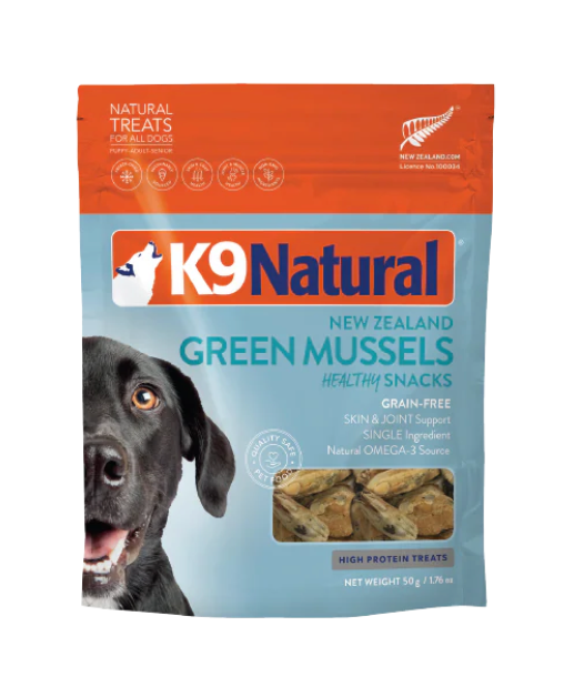 K9 Natural-New Zealand Green Mussels Healthy Snacks 1.76 oz