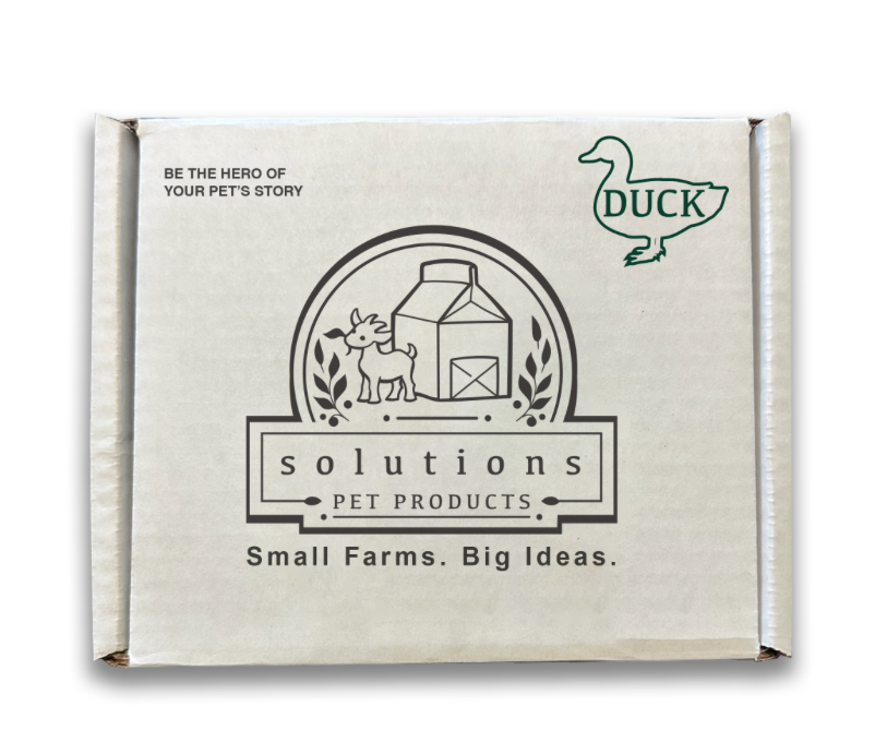 Solutions Pet Products| Fermented Raw Duck Recipe