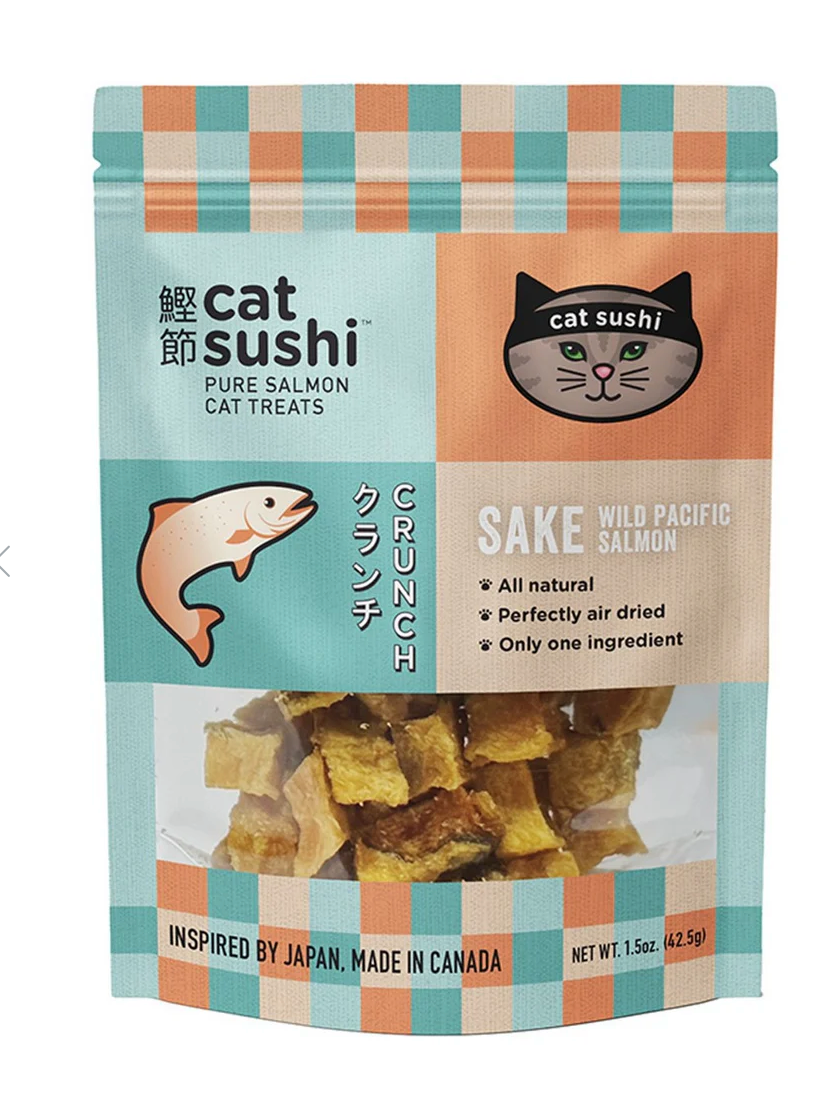 Earthly Pet | Cat Sushi | Sake Wild Pacific Salmon