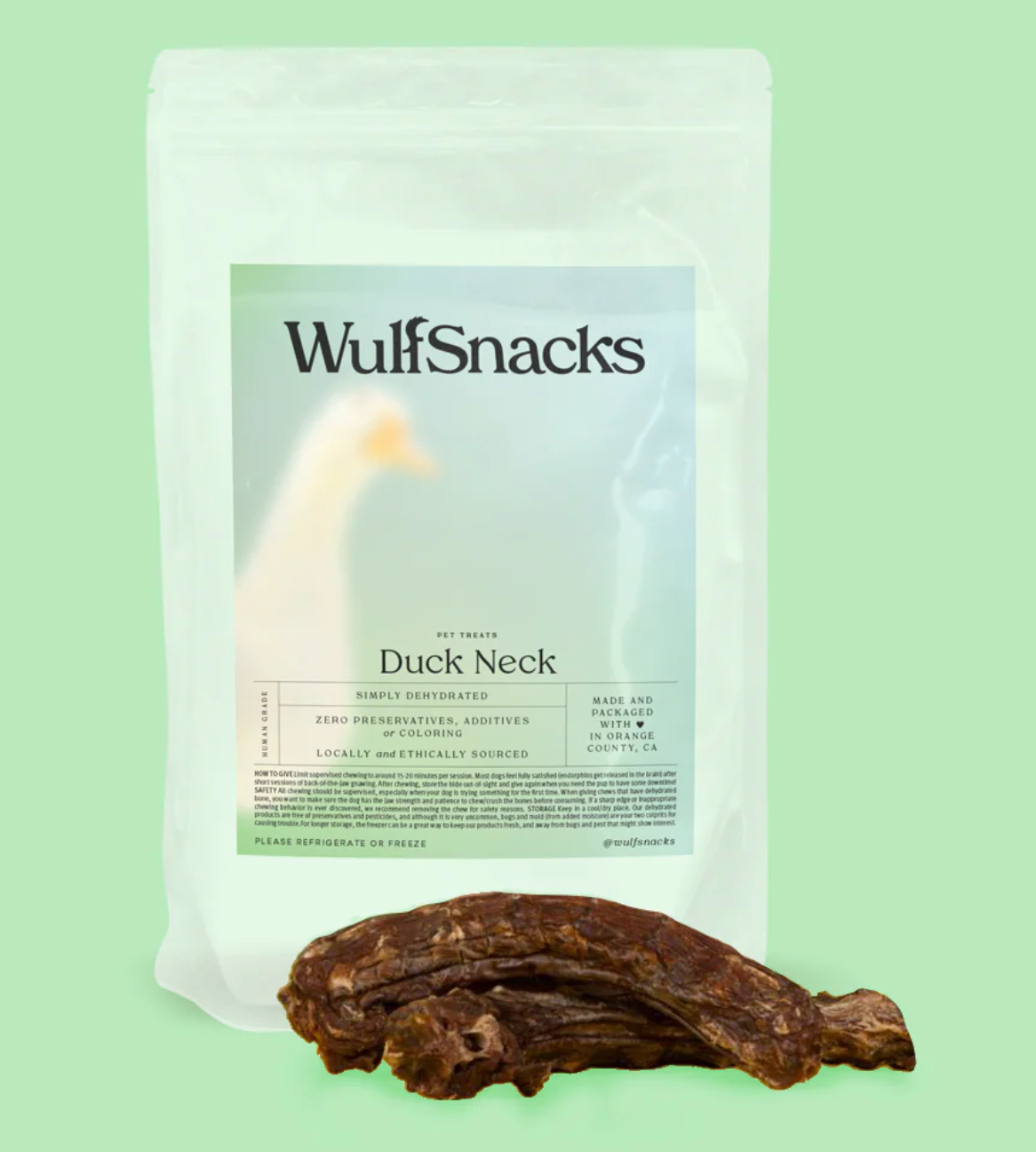 Wulf Snacks Duck Necks