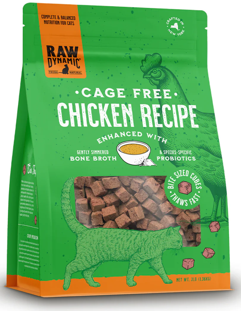 Raw Dynamic | Chicken Frozen Raw For Cats (3lb)