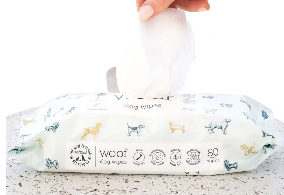 The New Zealand Pet Food CO | Manuka Dog Wipes