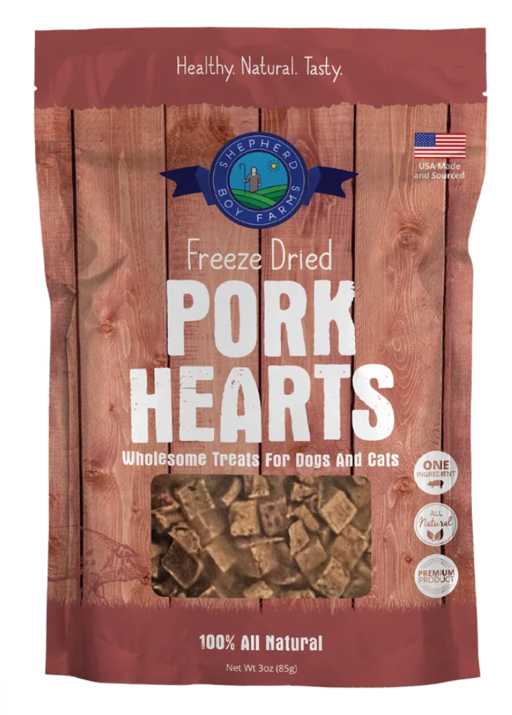 Shepherd Boy Farms | Pork Hearts (3oz)