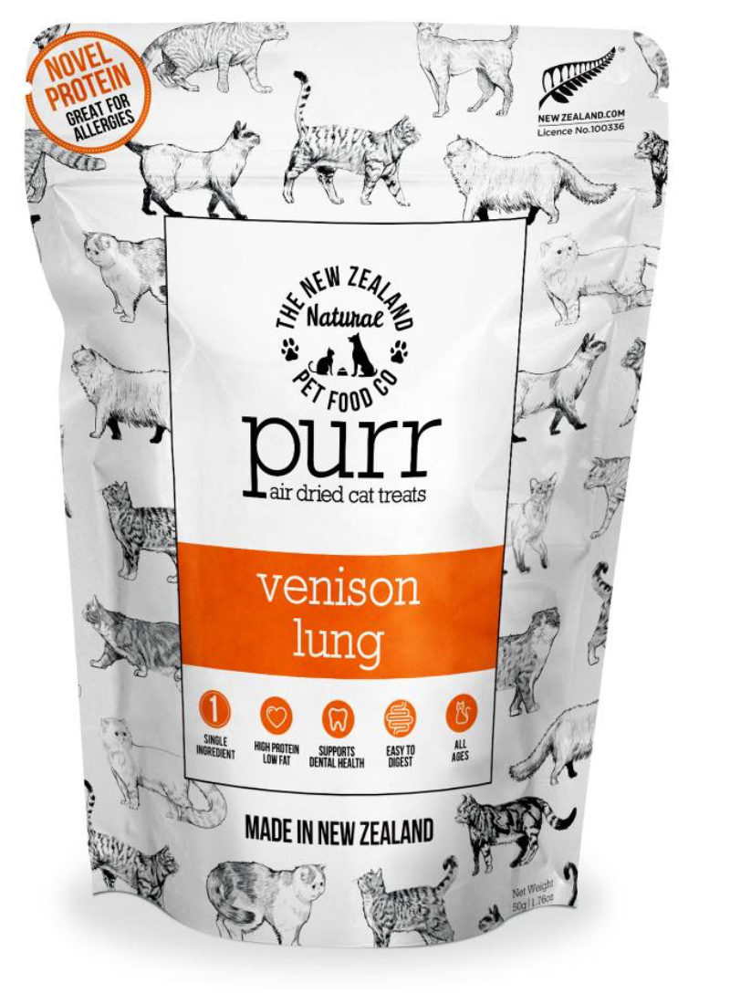 The New Zealand Pet Food CO | Venison Lung Meow
