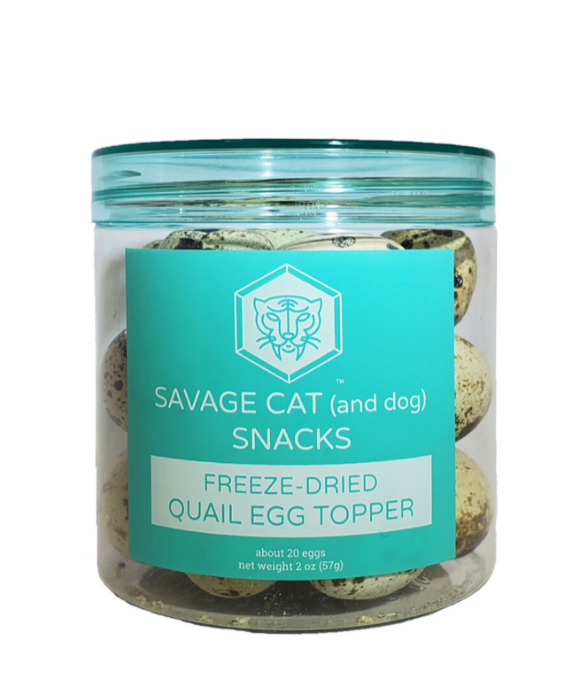 Savage Cat | Freeze Dried Quail Eggs