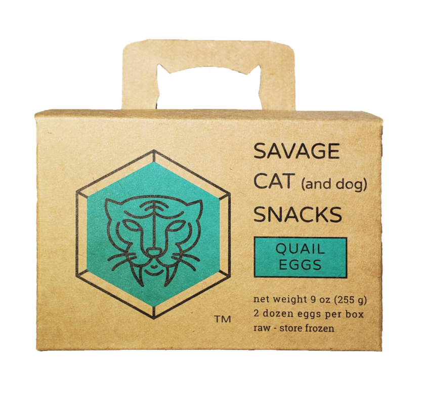 Savage Cat | Quail Egg Snacks (9oz)