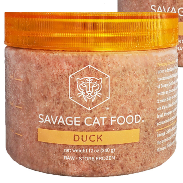 Savage Cat | Duck Cat Food (12oz, 21oz)