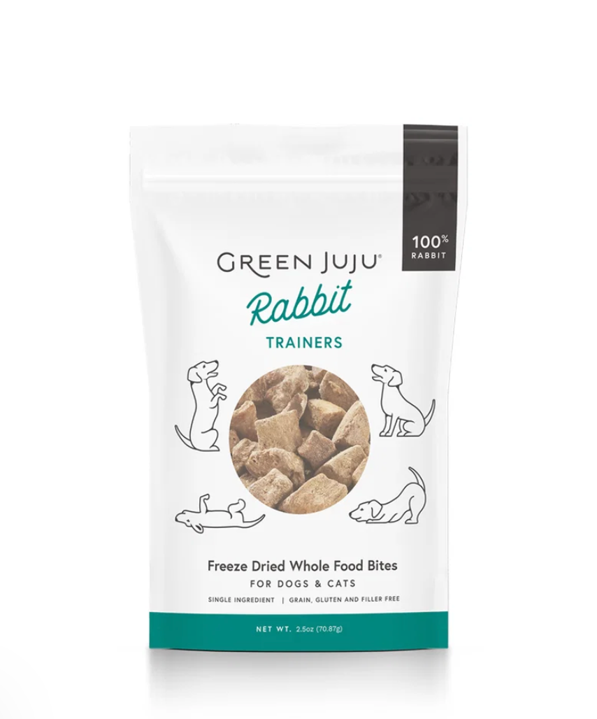 Green Juju | Salmon Trainers Treats For Dogs and Cats (2.5 oz)