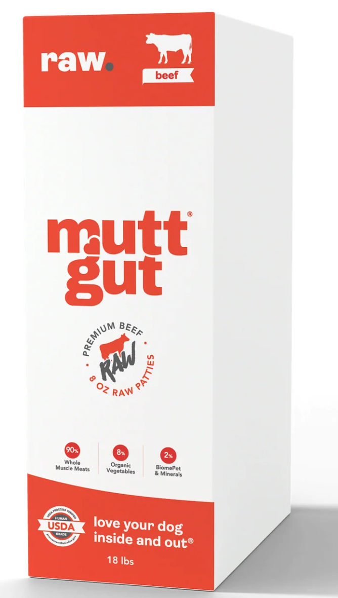 Mutt Gut | Beef Raw Recipe (18lb)