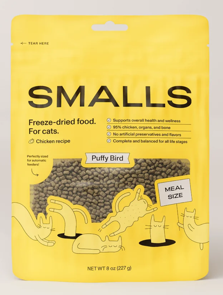 Smalls | Puffy Bird Freeze-Dried Food For Cats (3oz)