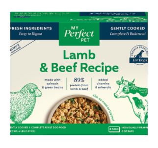 My Perfect Pet | Lamb and Beef Recipe (4lbs)