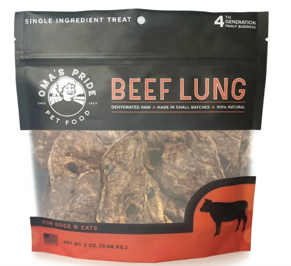 Oma's Pride | Beef Lung (8oz)