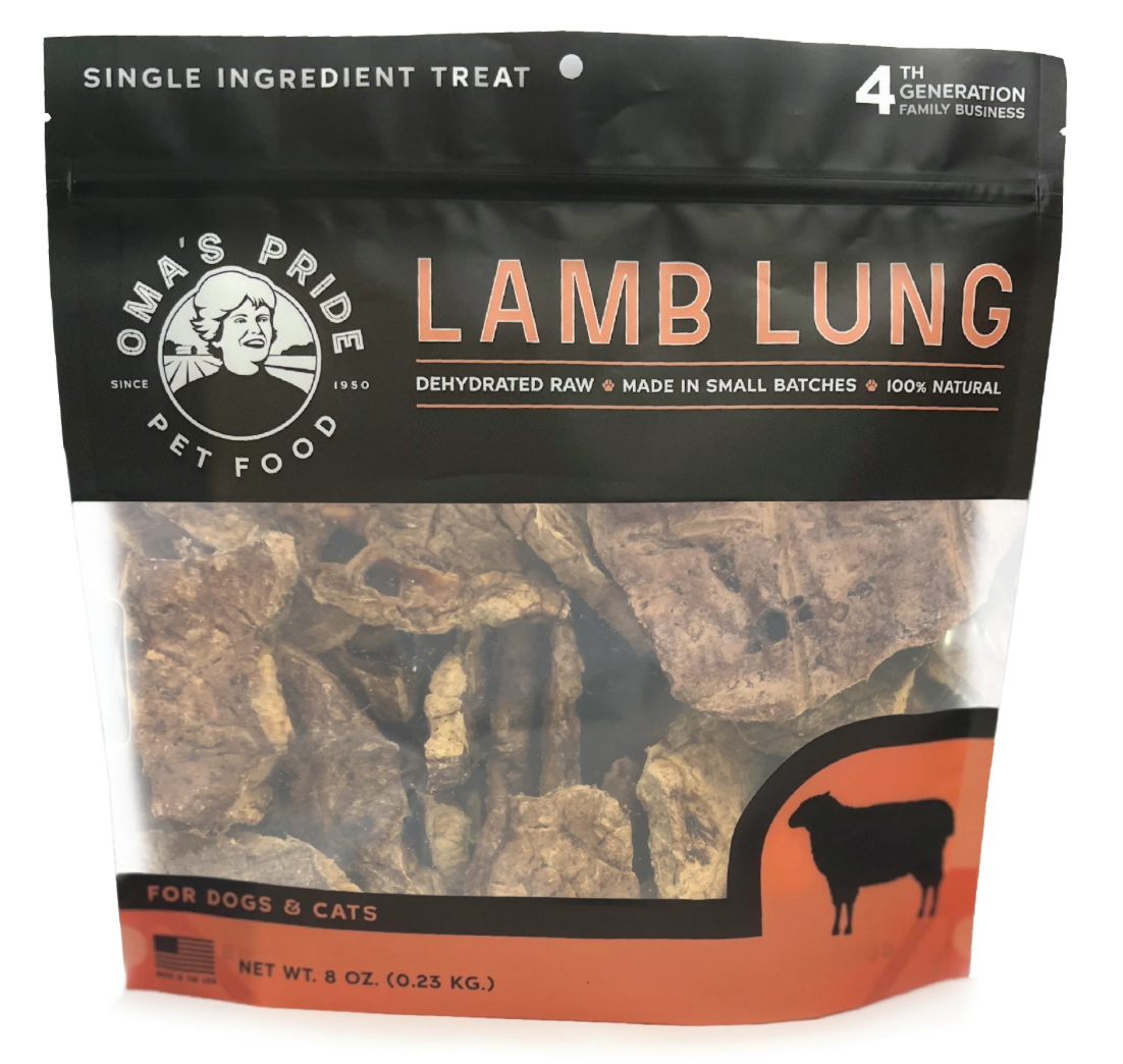 Oma's Pride | Lamb Lung (8oz)