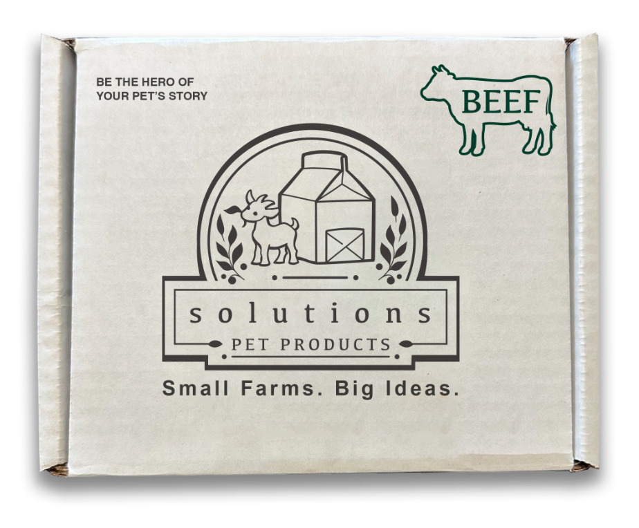 Solutions Pet Products| Fermented Raw Beef Recipe