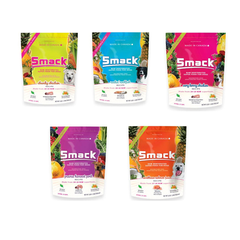 SMACK Raw Dehydrated Pet Food - Dogs – Pet Power Studio