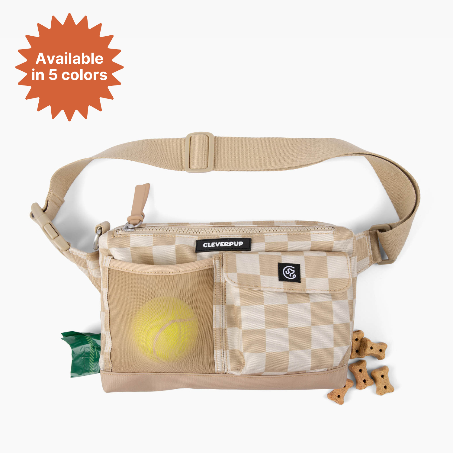 Cleverpup - Dog Walk & Train Sling Bag