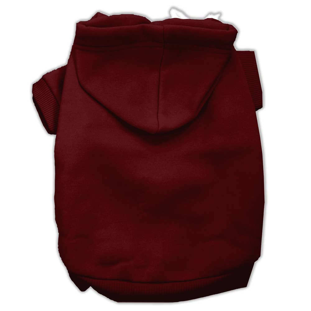 Mirage Pet Products - Blank (Plain) Pet Hoodies: Orange / SM