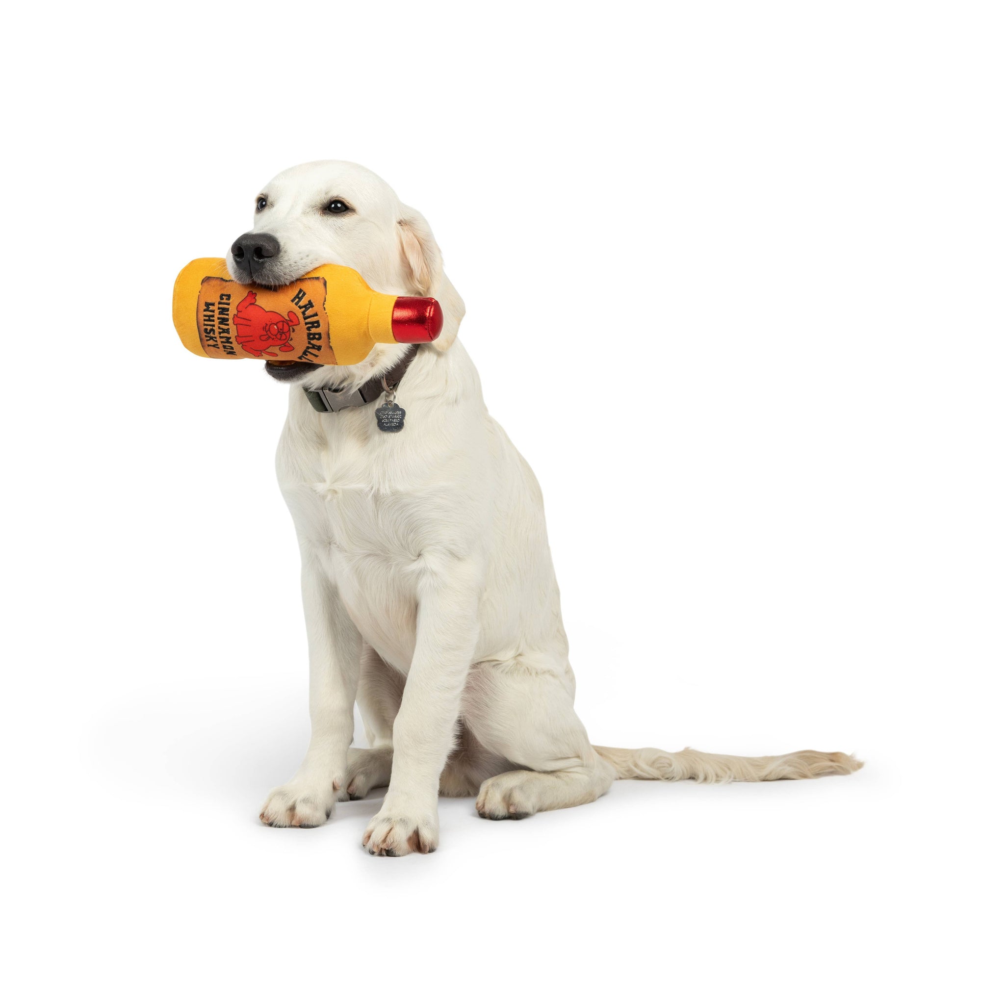 Huxley & Kent - Hairball Cinnamon Whisky Dog Toy: Large