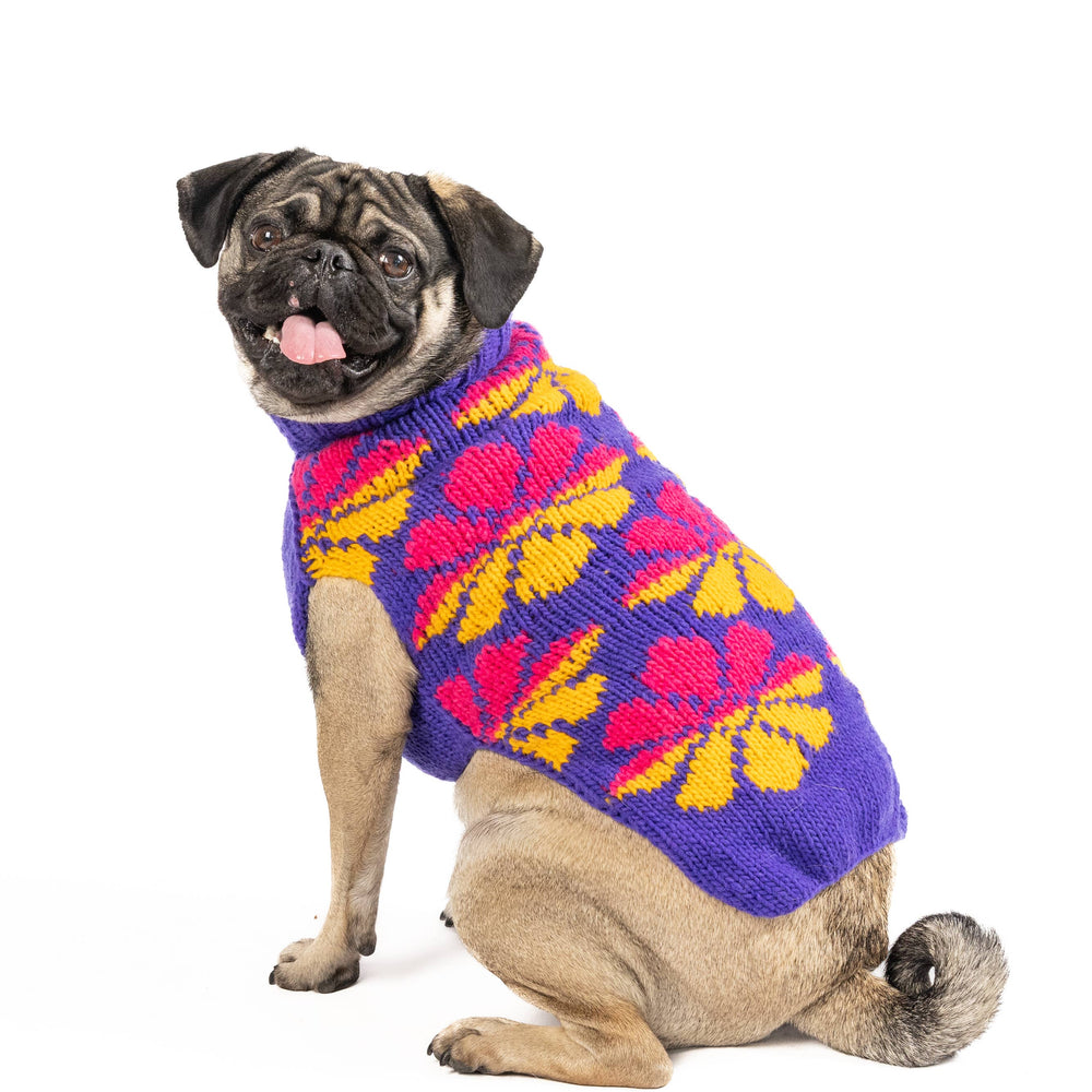 
                      
                        CHILLY DOG LLC - Flower Power Sweater: XXL
                      
                    