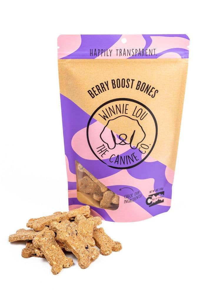 Winnie Lou- Berry Boost Bones (4oz)