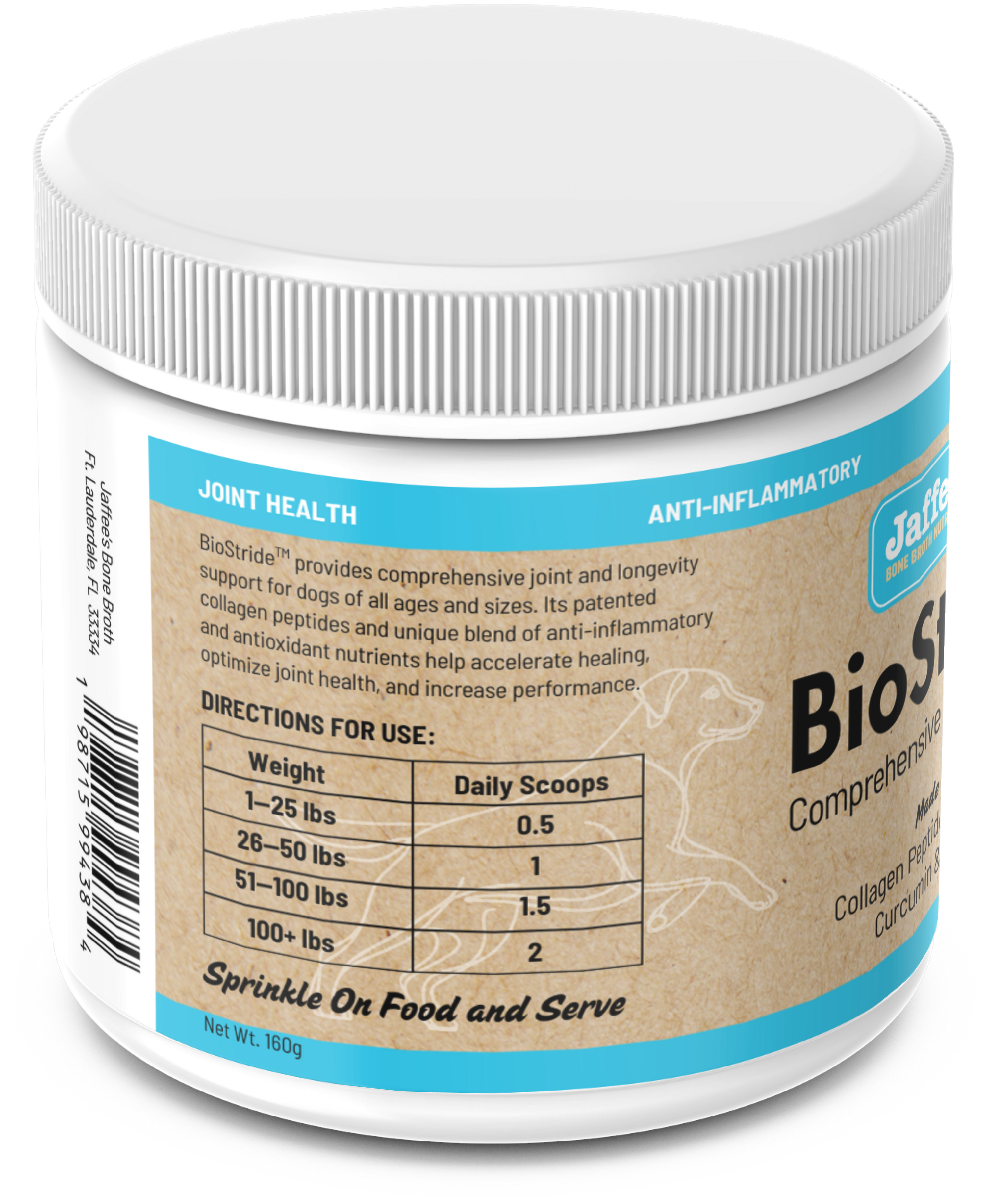 Jaffee's Bone Broth - BioStride Joint Supplement