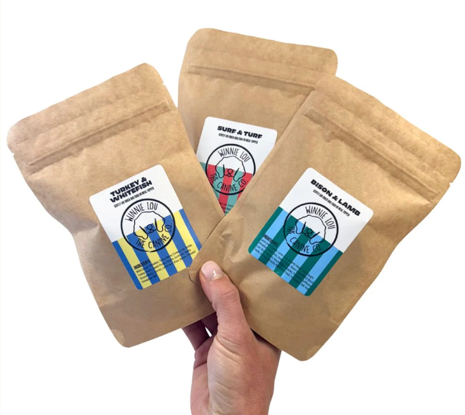 Winnie Lou - Air-Dried Food - SAMPLE: Bison & Lamb