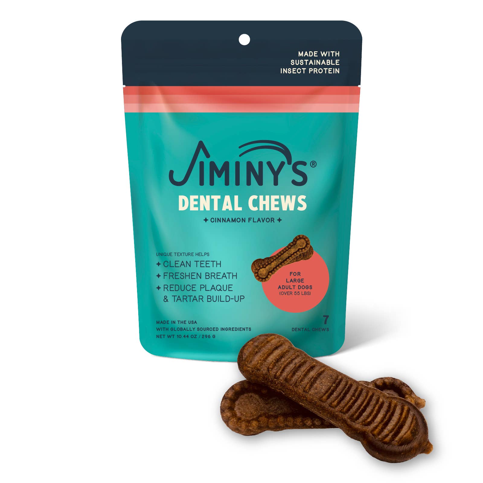 Jiminy's - Dental Chews: Large