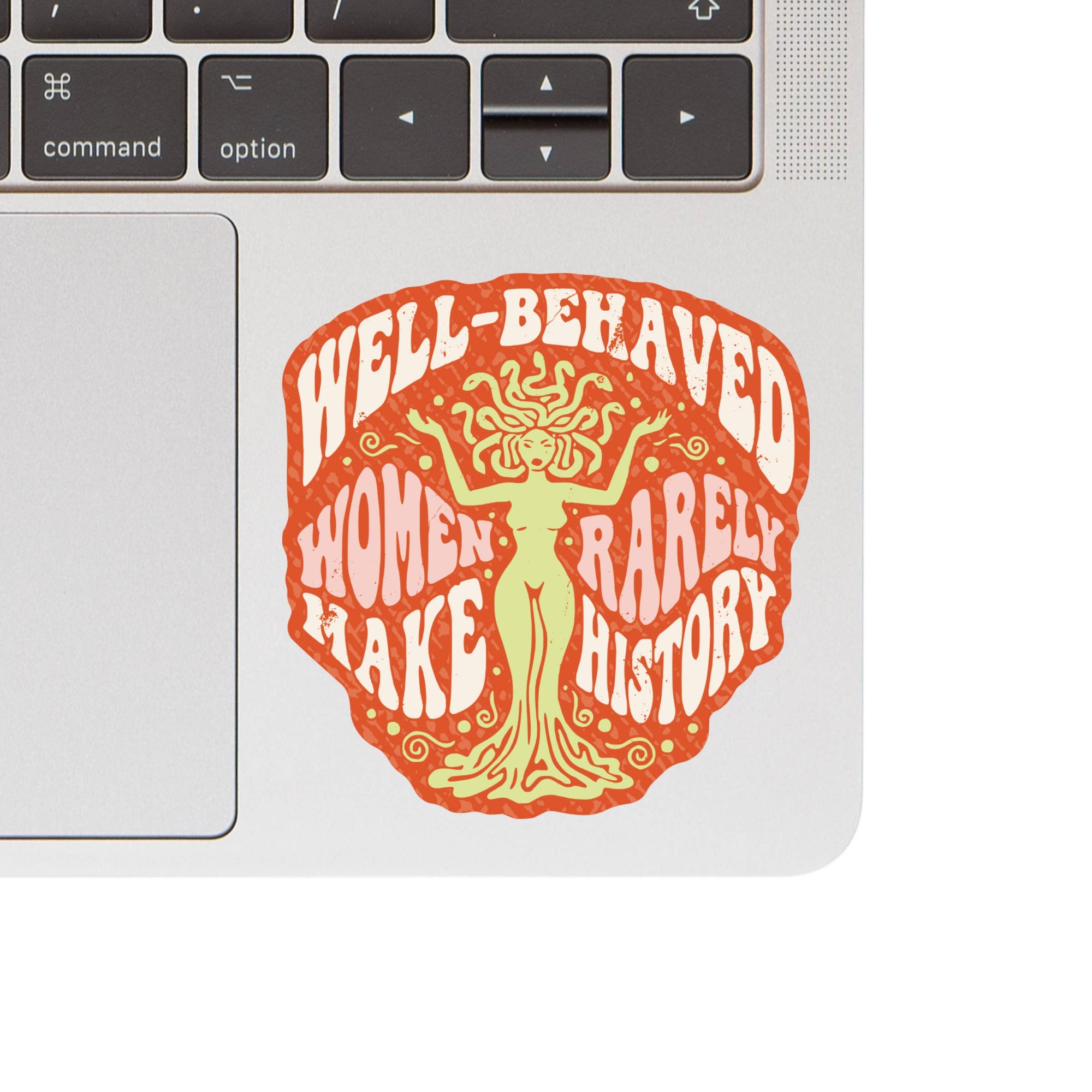 Juju and Moxie - Well Behaved Women History Medusa High Quality Vinyl Sticker