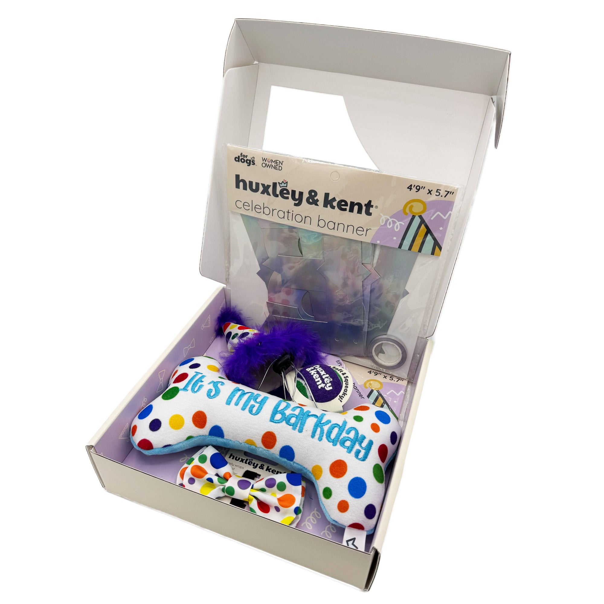 Huxley & Kent - Happy Barkday Celebration Box (Large)