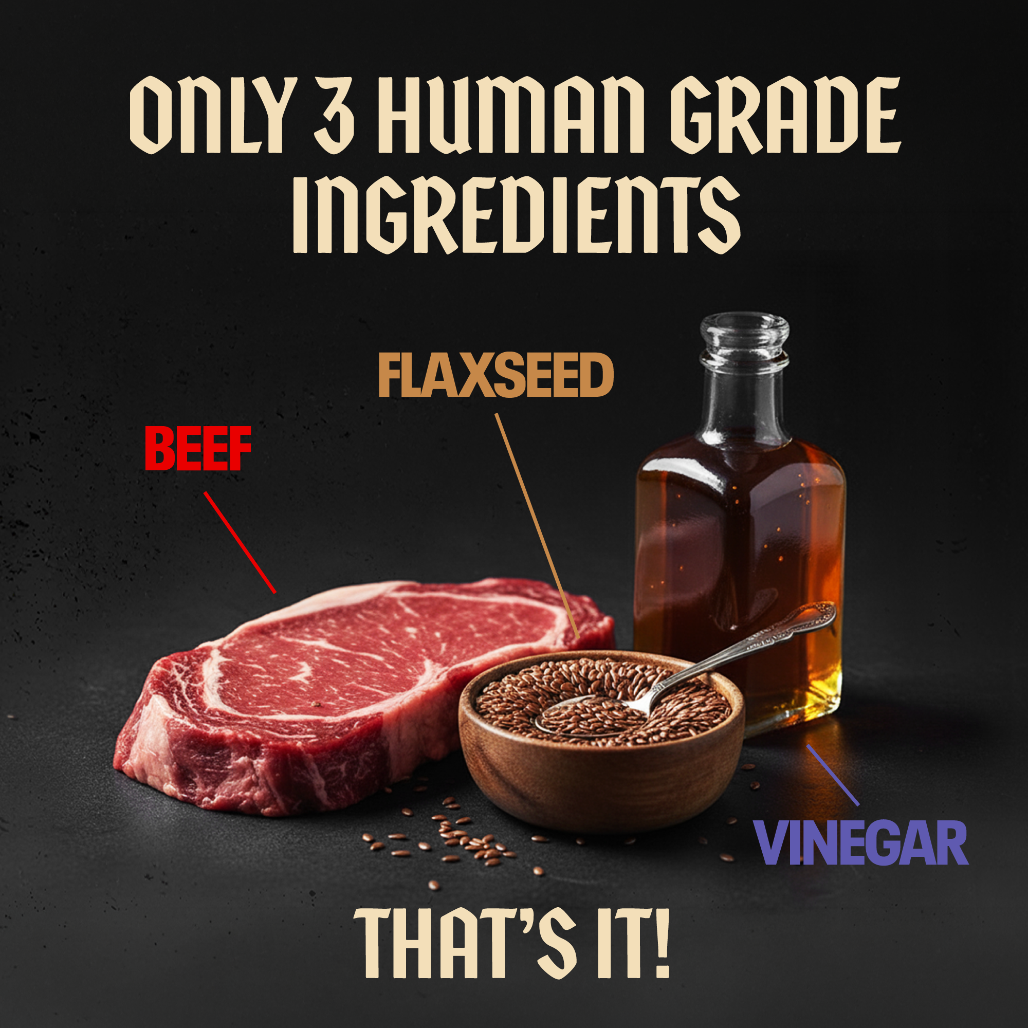 Rare Breed - 4.5oz Beef Tender Meat Cuts