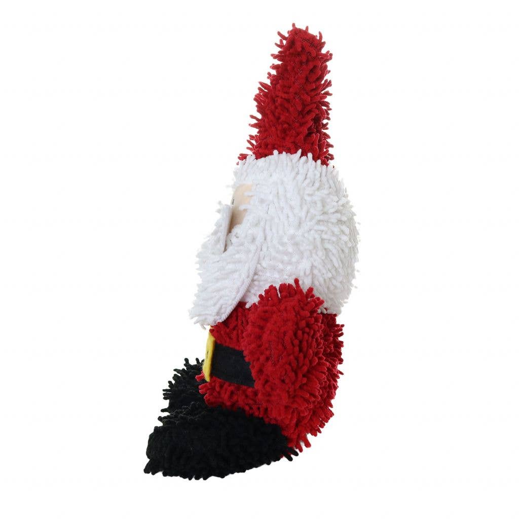 Tuffy Dog Toys - VIP Products - Mighty Microfiber Ball Santa, Christmas Holiday Dog Toy