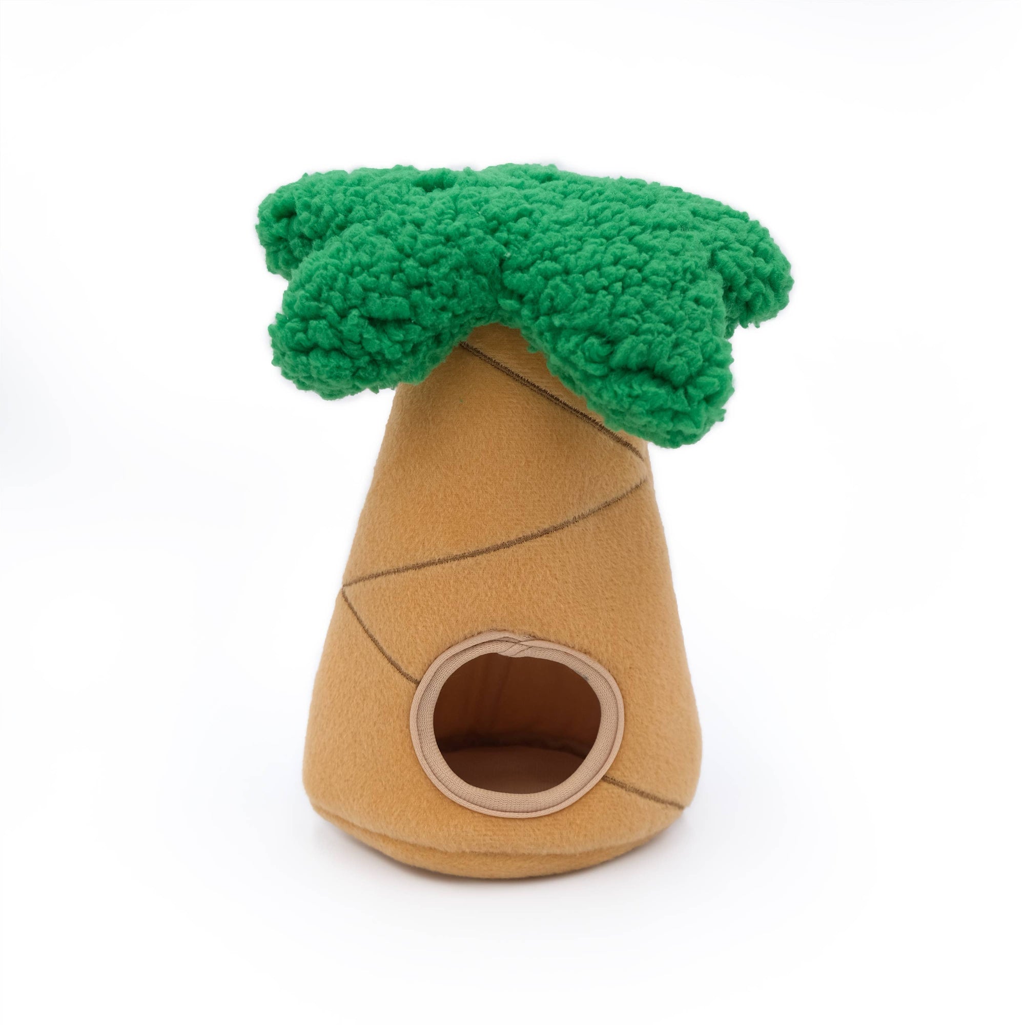 ZippyPaws - Zippy Burrow Dolphins in Palm Tree Dog Toy