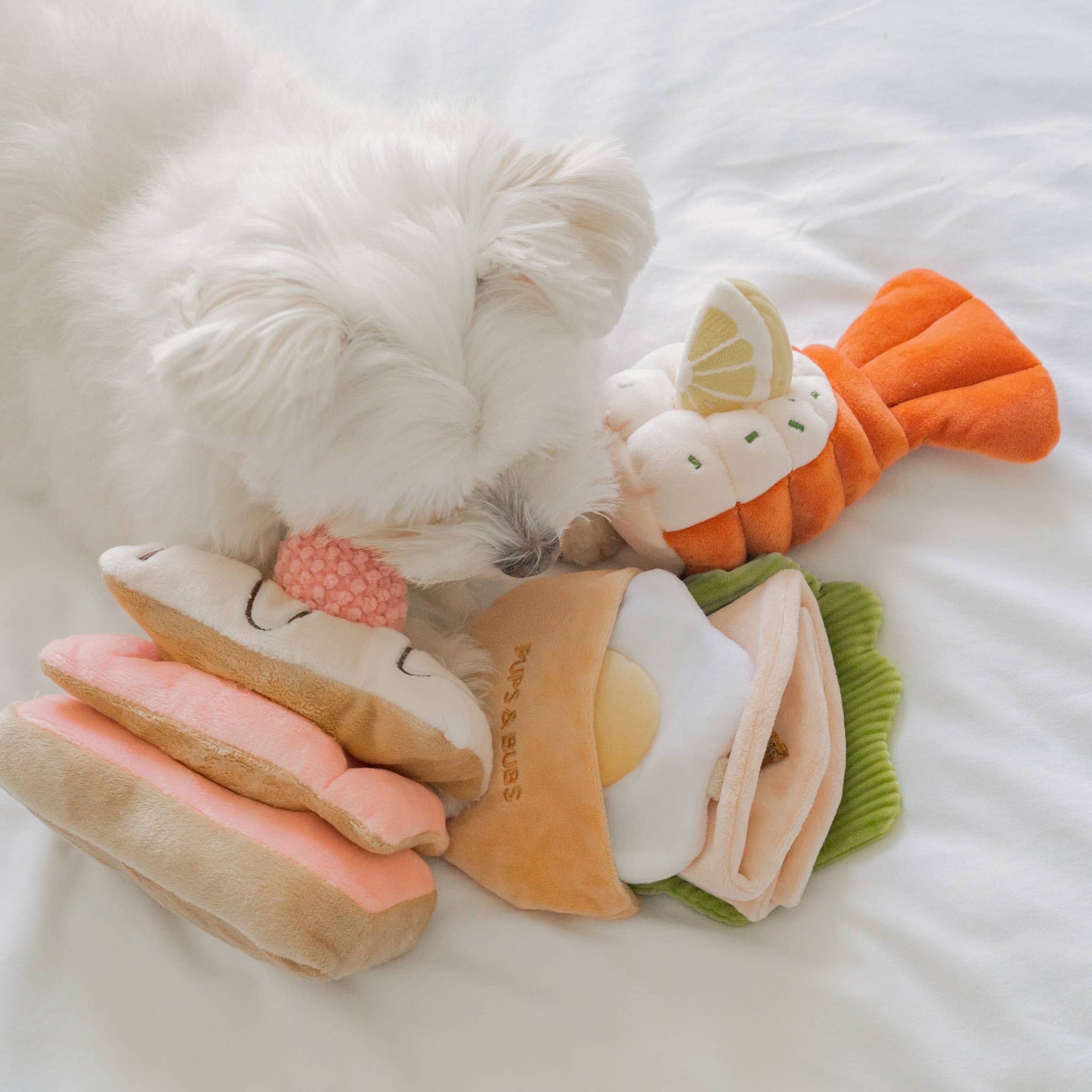 Pups & Bubs- Grilled Lobster Nosework Toy