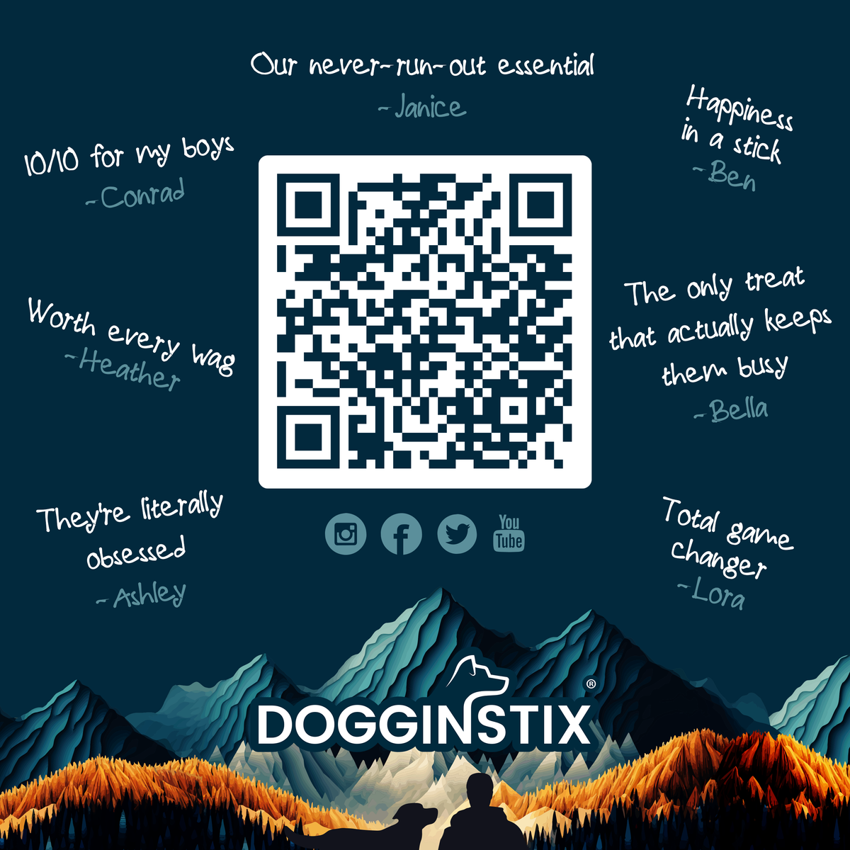 Dogginstix | Standard Bully Sticks (12")