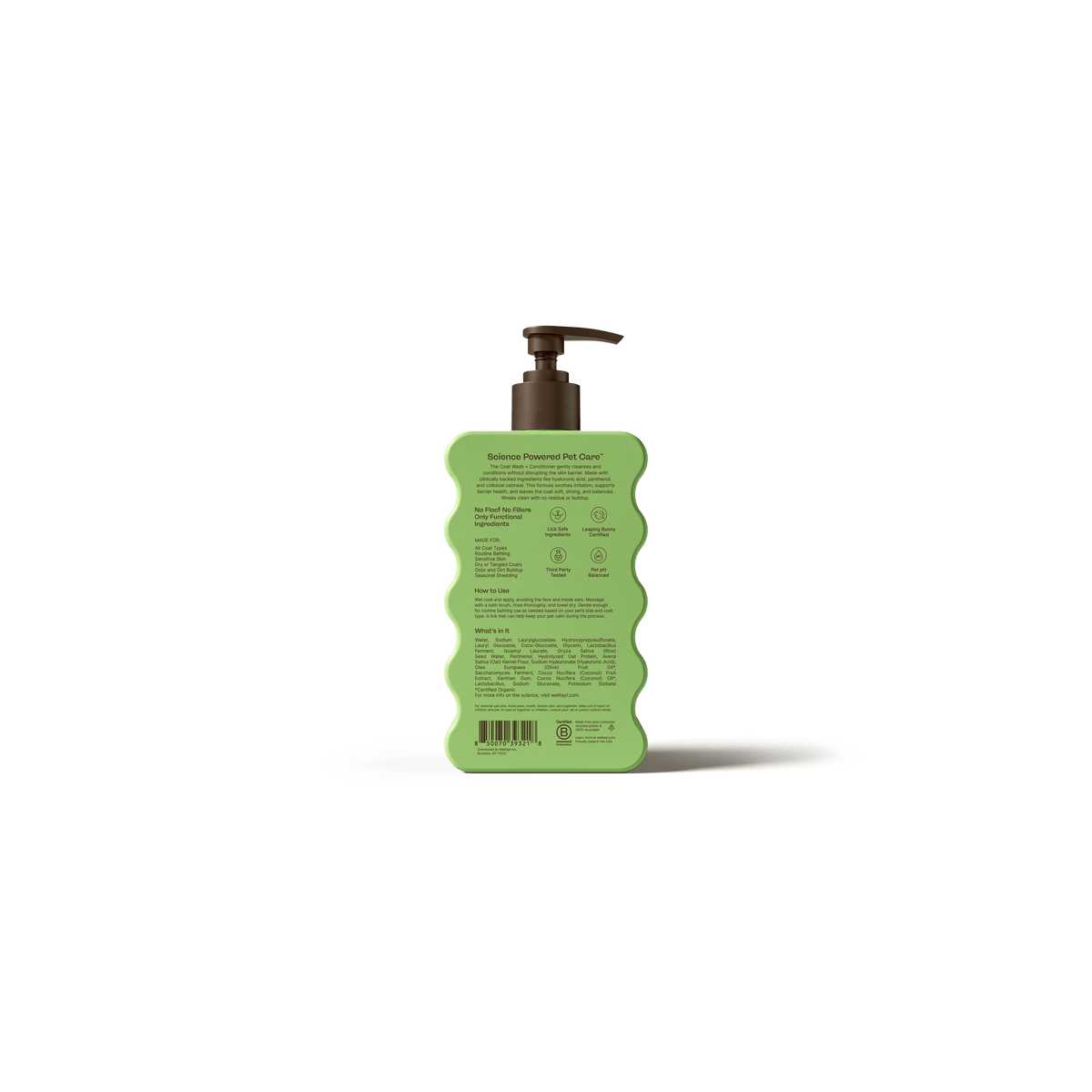 Welltayl | Dog Coat Wash + Conditioner