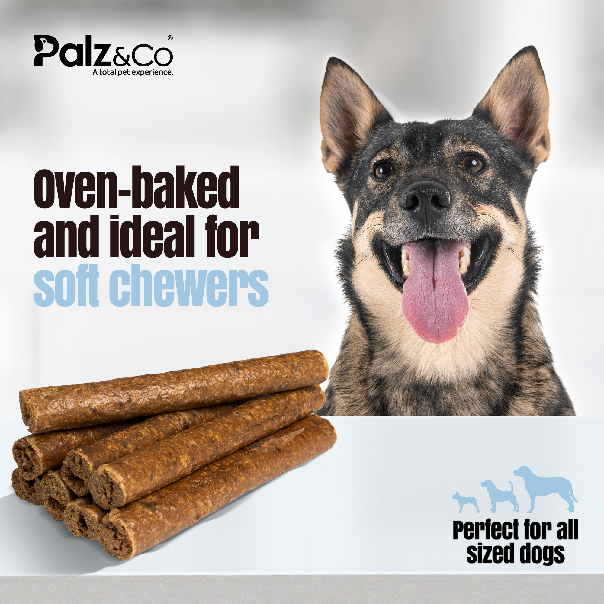 Palz&Co - Lambdog Lamb Sausage Treats: 20 Pack