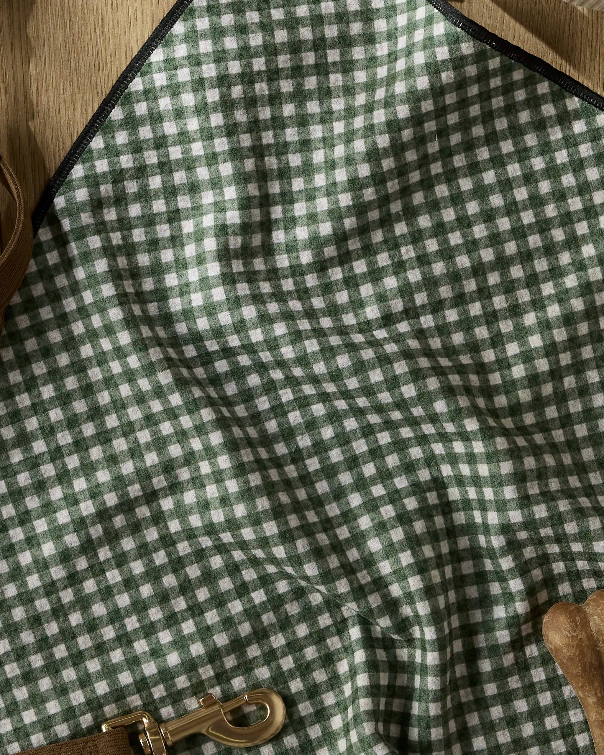Geometry - Bramble Green Paw Towel