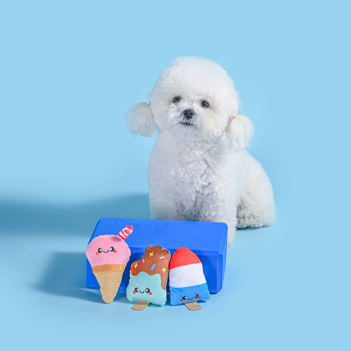 Hugsmart Products Inc - Food Party Cool Pup Dog Plush Toy