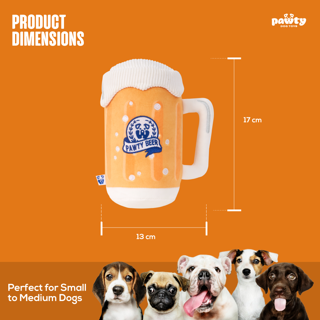 PAWTY Dog Toys - PAWTY Beer