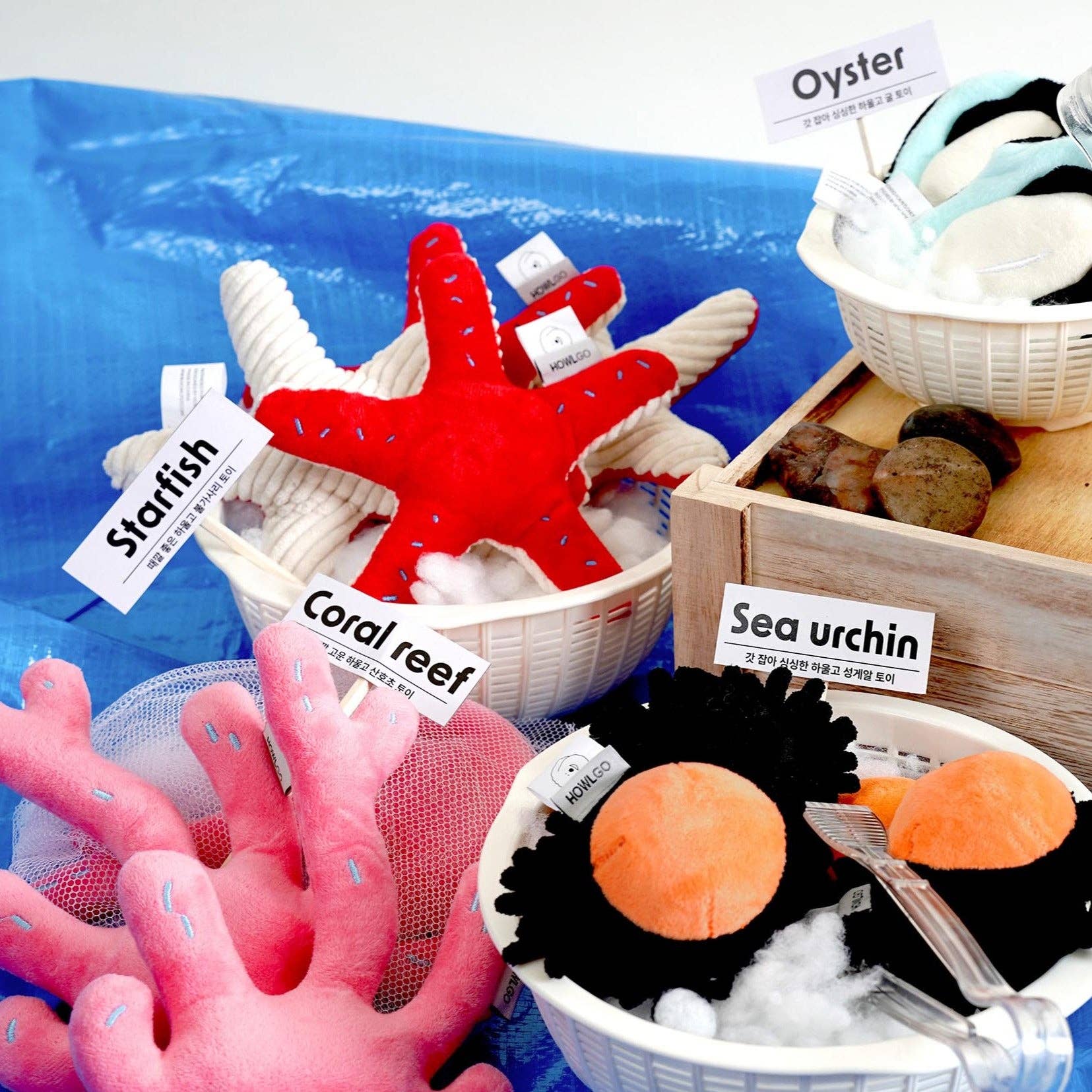 HOWLPOT. USA - Fresh Sea Food Coral Reef Toy