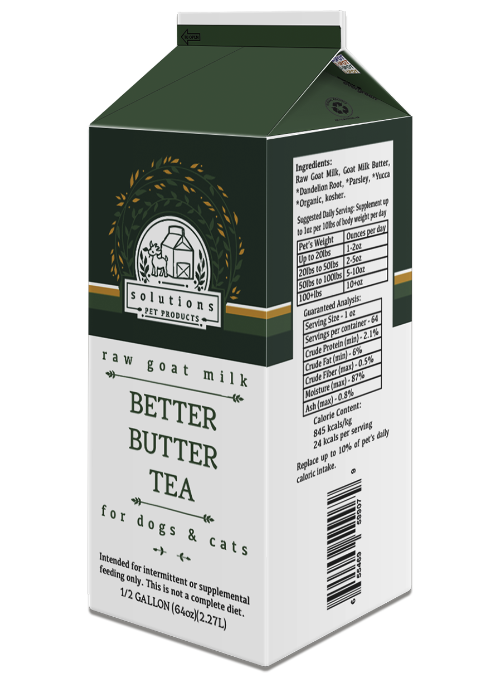 
                  
                    Solutions Pet Products | Better Butter Tea
                  
                