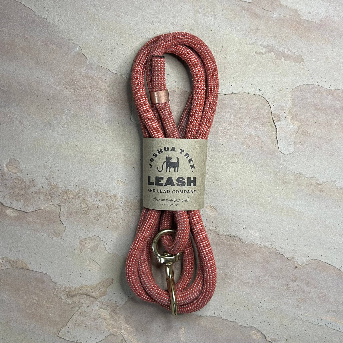 Joshua Tree Leash & Lead - Red Chili