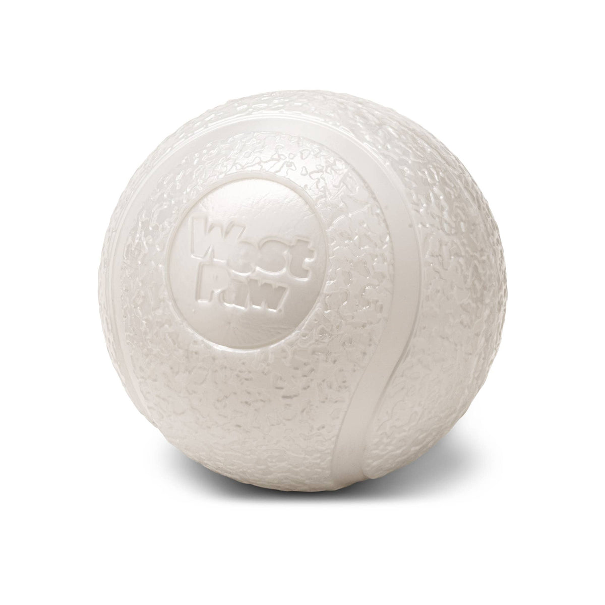 West Paw | Dog Toy Ball for Play, Chew, and Fetch (Dandelion Yellow)
