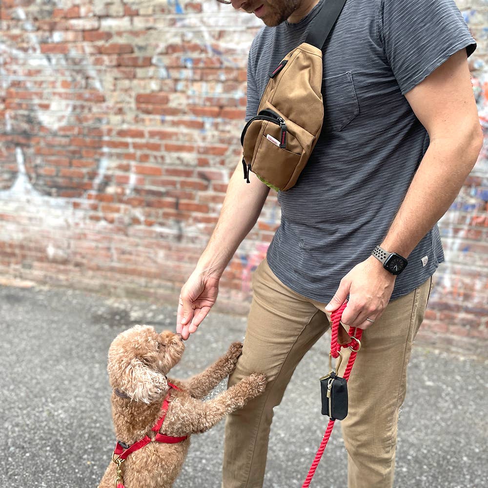 Milltown Brand - Dog Walk Fanny Pack: Nutmeg