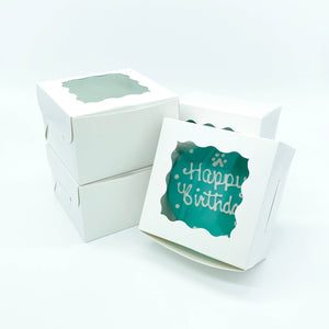 Furry Belly Bake Shop - Individual Cake Box Packaging