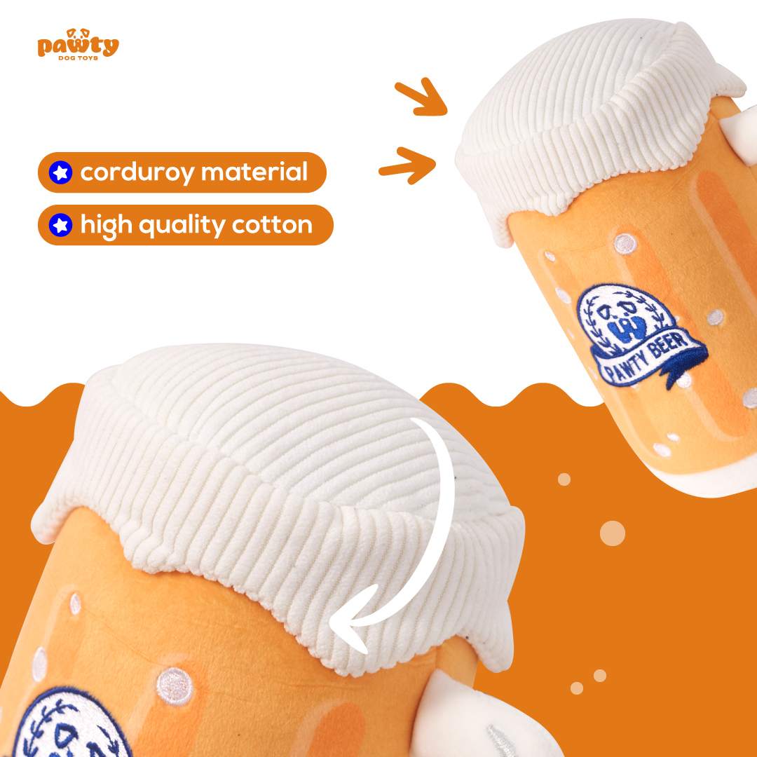 PAWTY Dog Toys - PAWTY Beer
