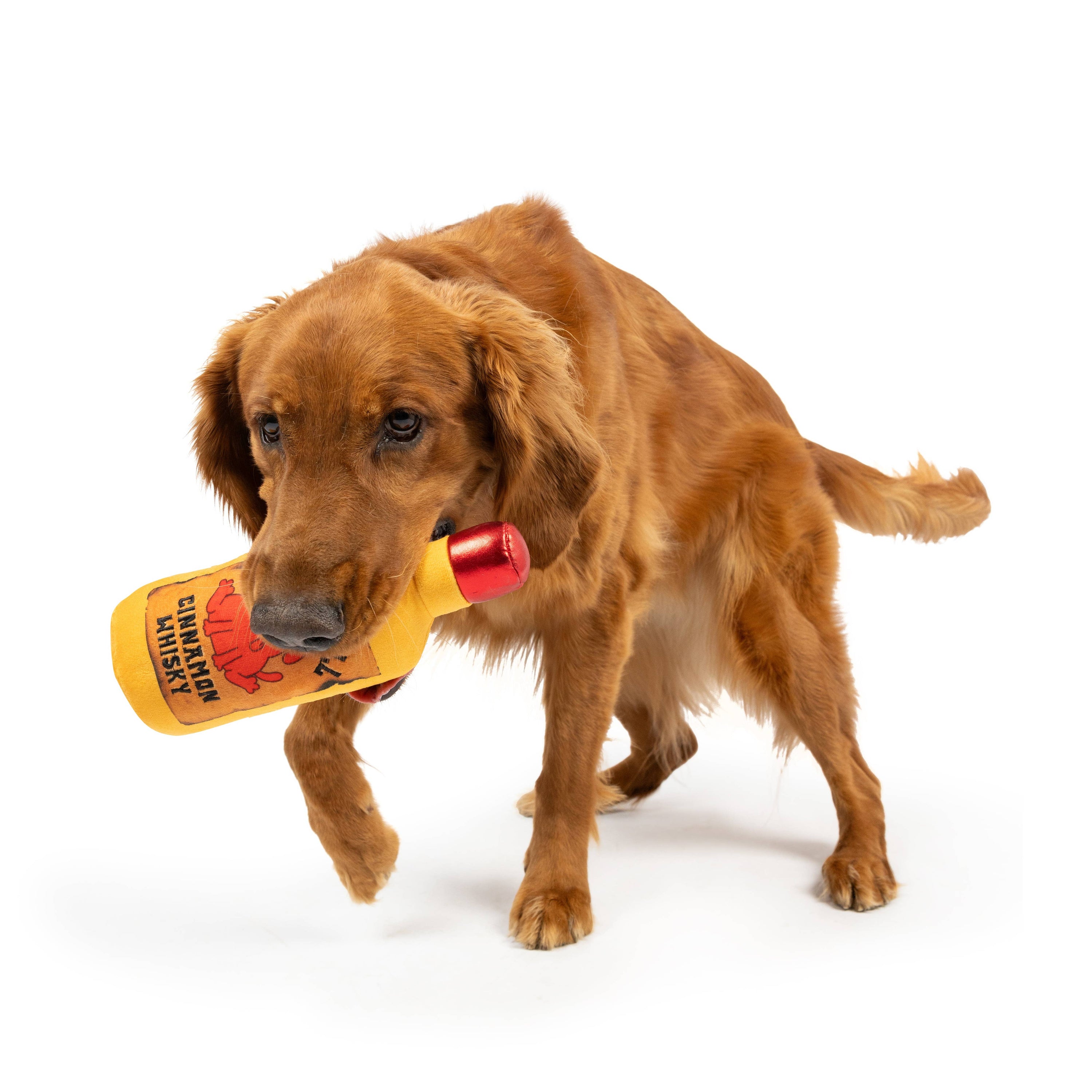 Huxley & Kent - Hairball Cinnamon Whisky Dog Toy: Small