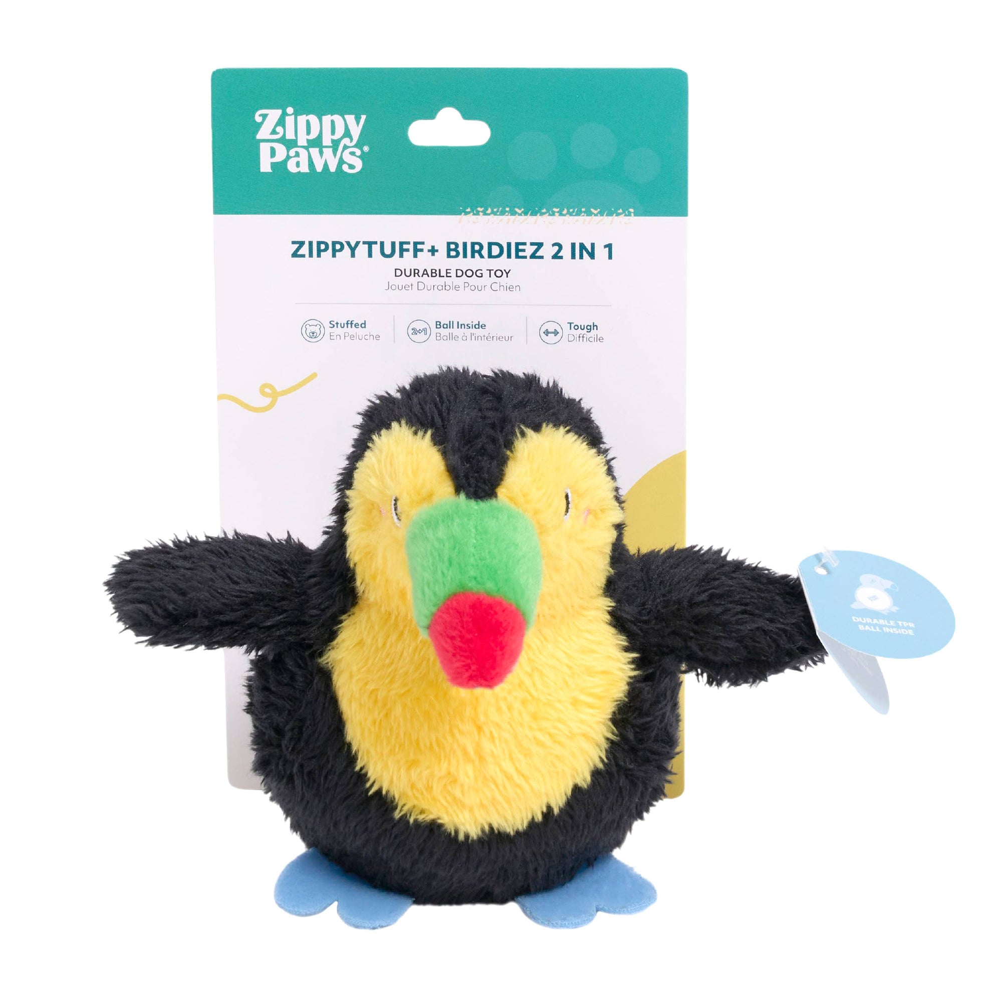 ZippyPaws - ZippyTuff+ 2-in-1 Birdiez - Toucan
