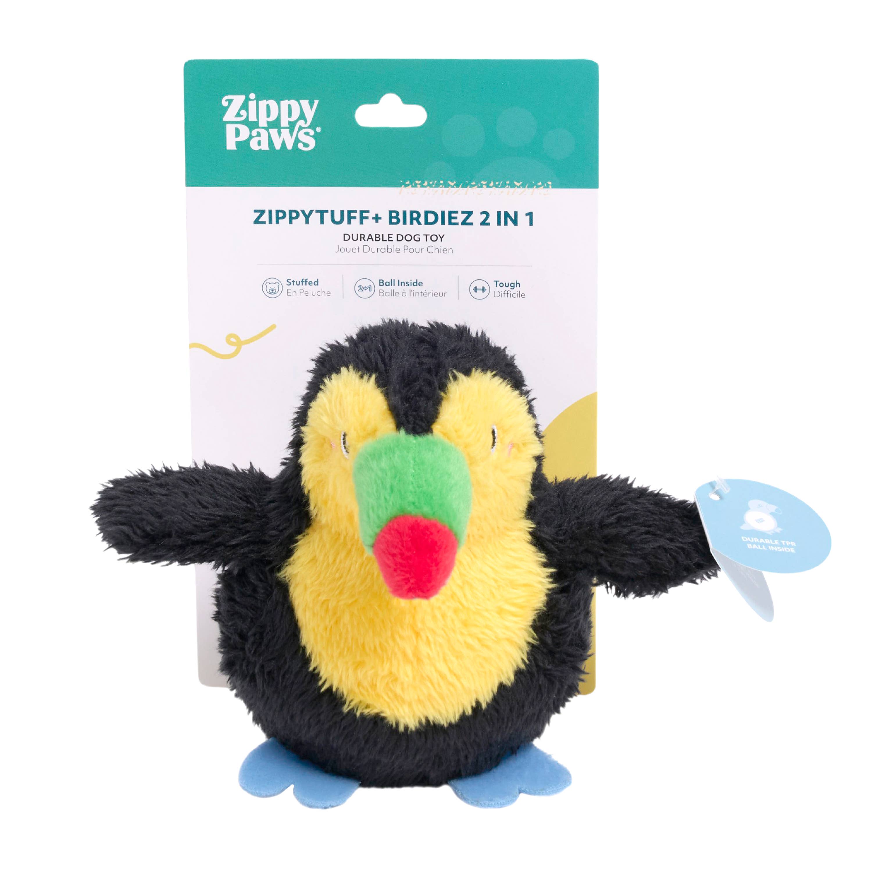ZippyPaws - ZippyTuff+ 2-in-1 Birdiez - Toucan