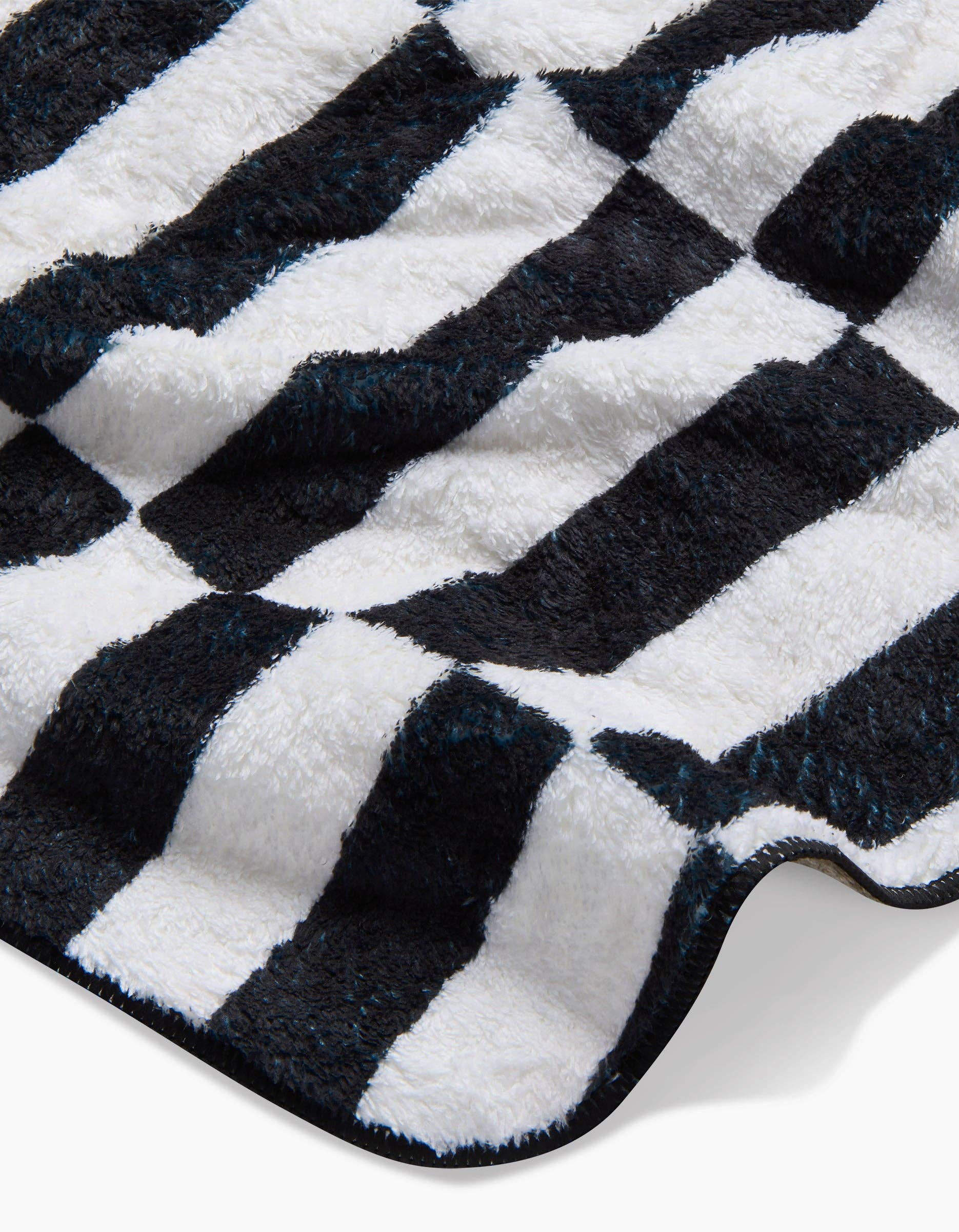 Geometry - Long Check Plush Towel